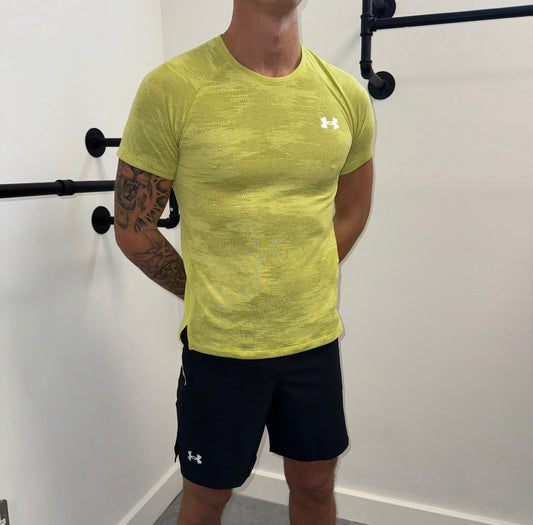 Under Armour Streaker SpeedCamo T-shirt - Yellow