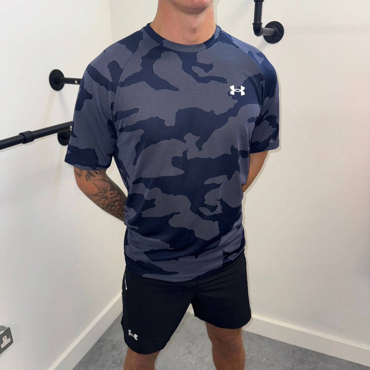 Under Armour Velocity Jacquard Set - Navy/Black