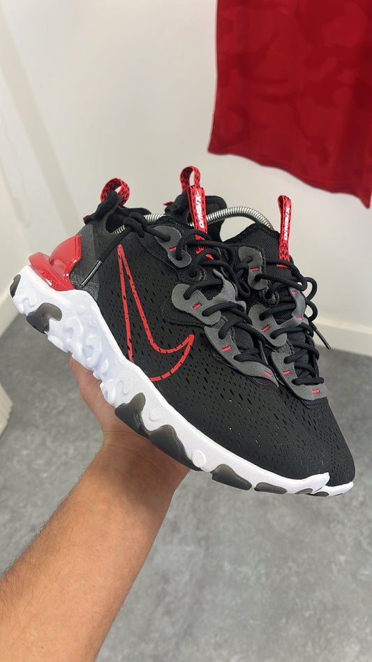 Nike React Elements- Black/Red/White