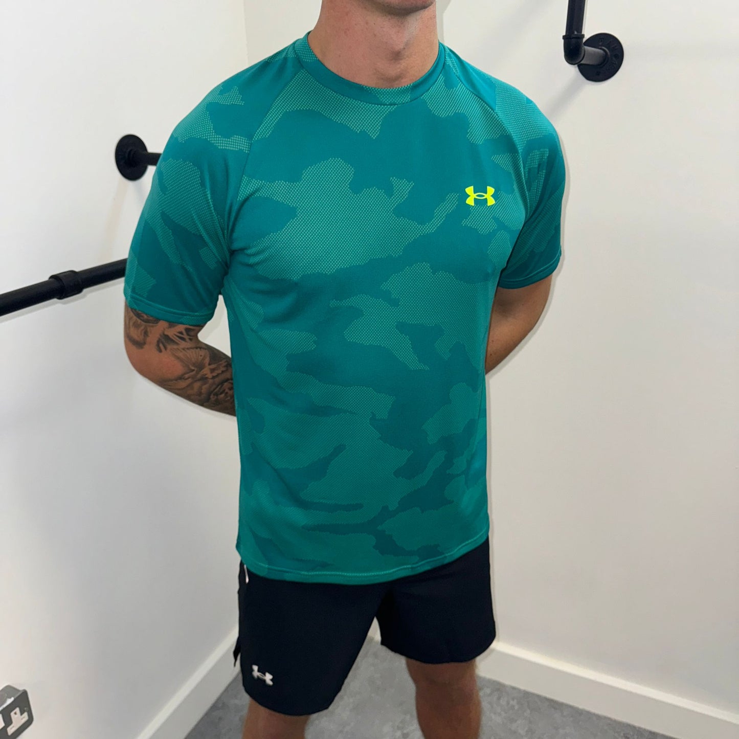 Under Armour Velocity Jacquard Set - Turquoise/Black